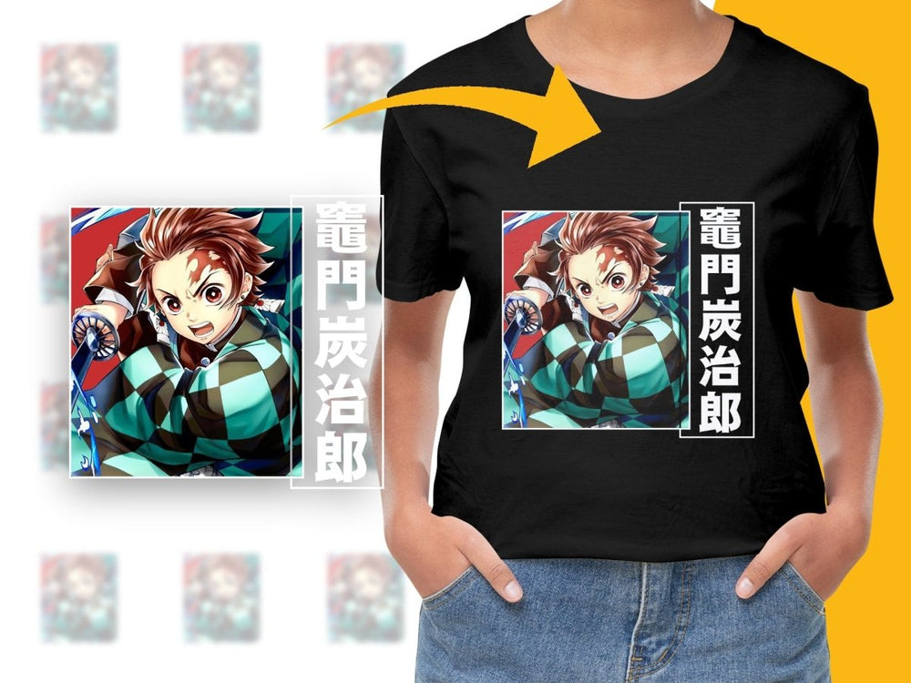 Anime Character Tanjiro PNG File Digital - Teepew