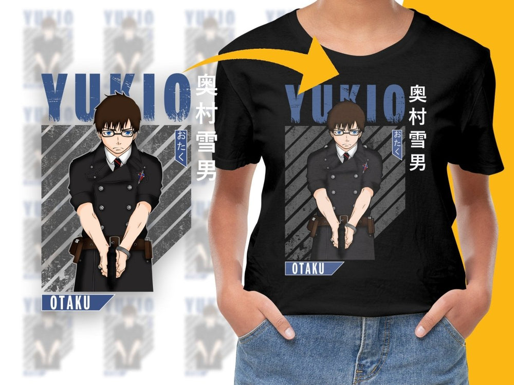 Anime Character Yukio PNG File Digital - Teepew