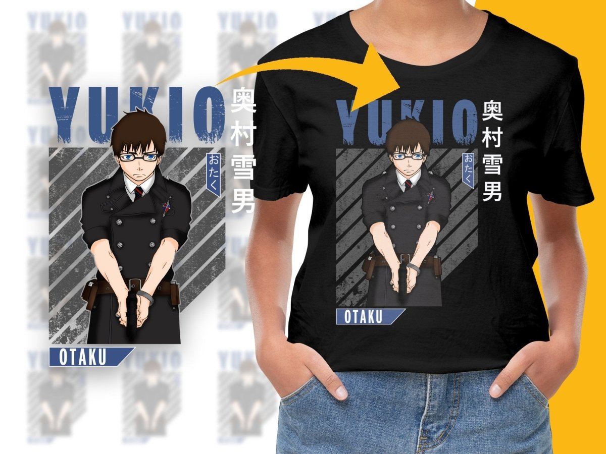 Anime Character Yukio PNG File Digital - Teepew