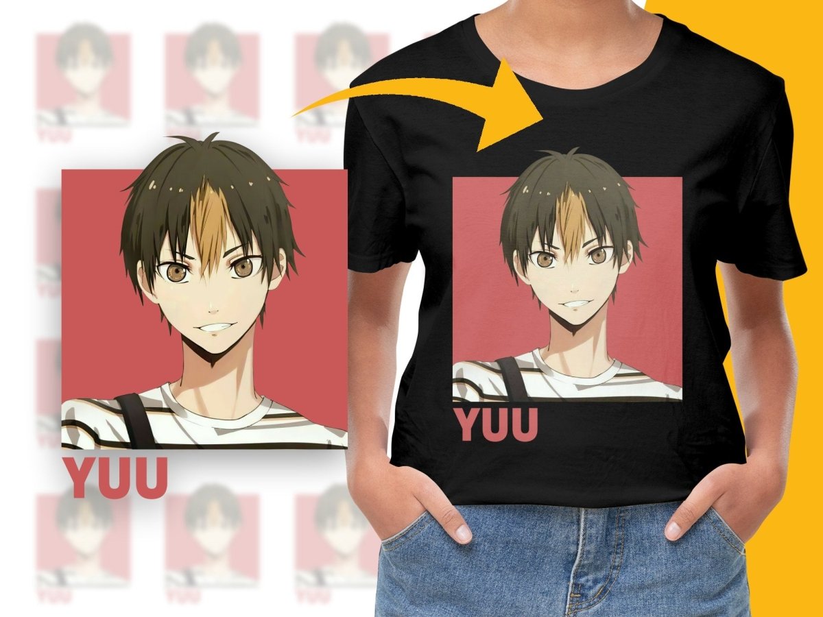 Anime Character Yuu PNG File Digital - Teepew