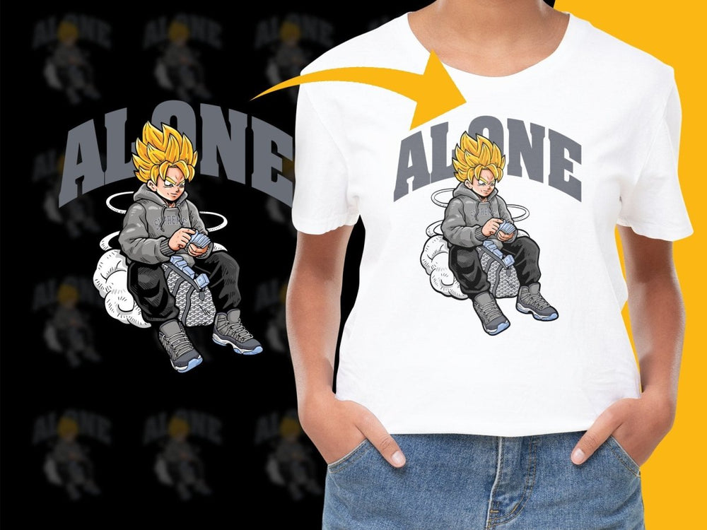 Anime Goku Playing Cards Alone PNG File - Teepew