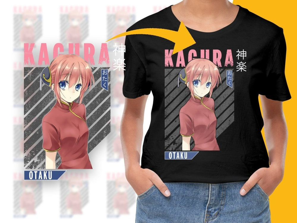 Anime Illustration Kagura Character PNG Digital Download - Teepew