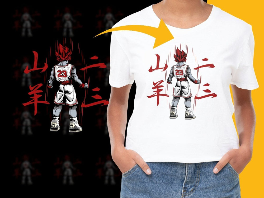 Anime - Inspired Basketball Player Graphic PNG File - Teepew