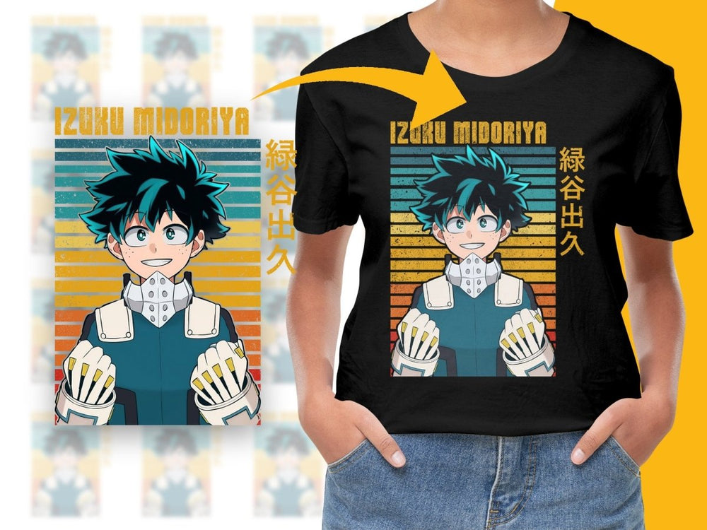 Anime Izuku Midoriya Character PNG File - Teepew