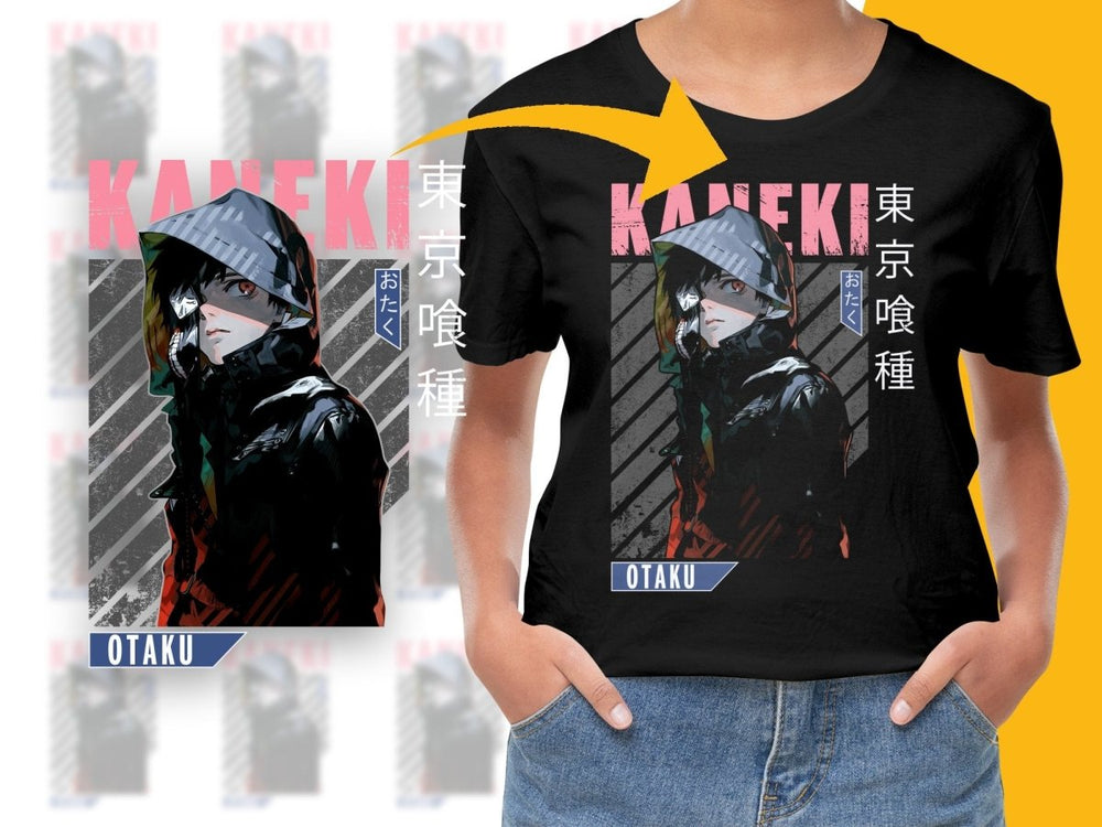Anime Kaneki Otaku Character Digital Download Digital - Teepew
