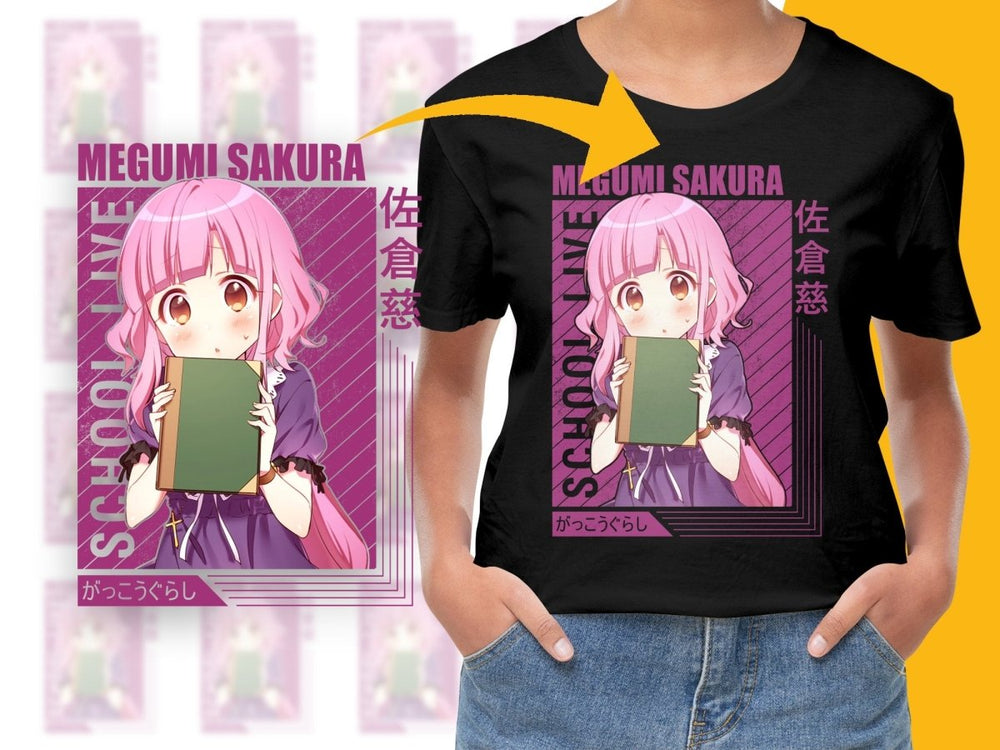 Anime Megumi Sakura Character PNG File - Teepew