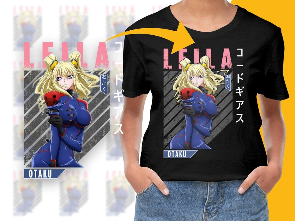 Anime Print Leila Otaku Character Digital Art Download - Teepew