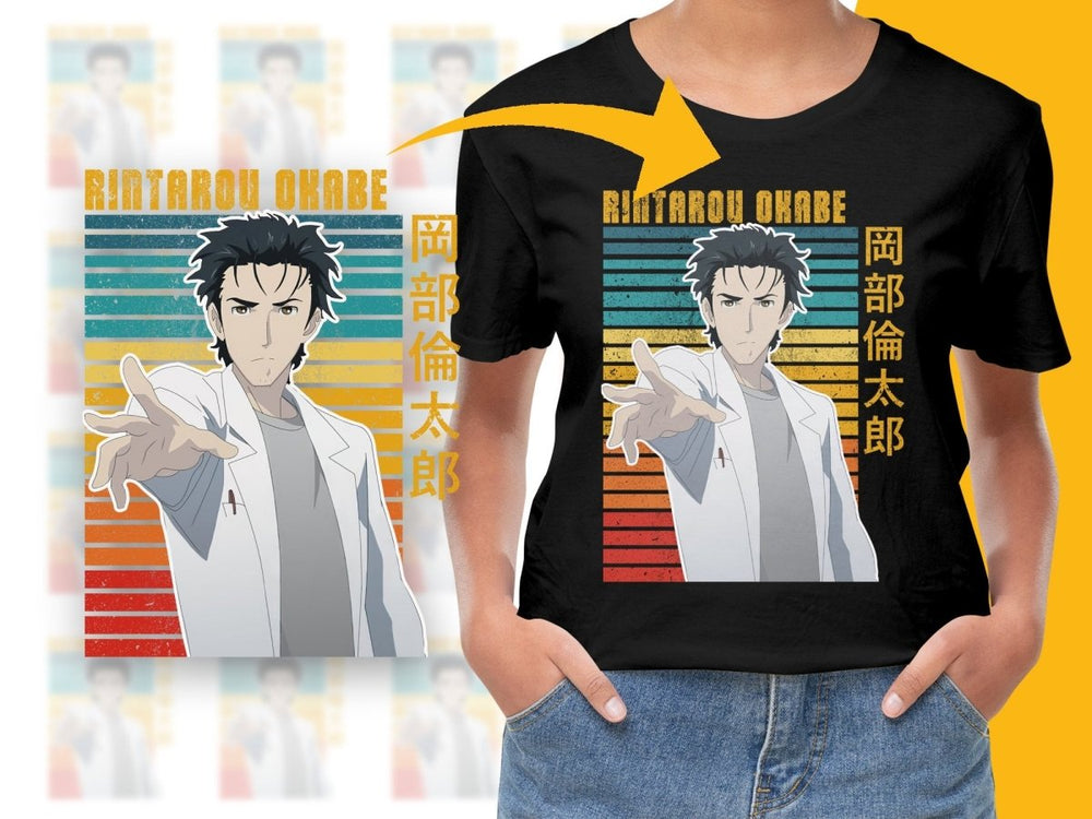 Anime Rintarou Okabe High Quality PNG Digital Download - Teepew