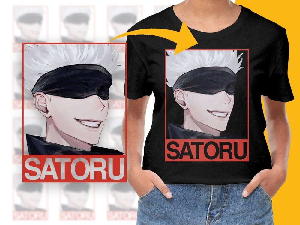 Anime Satoru Gojo PNG File Digital - Teepew