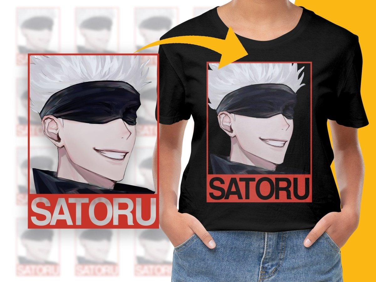 Anime Satoru Gojo PNG File Digital - Teepew