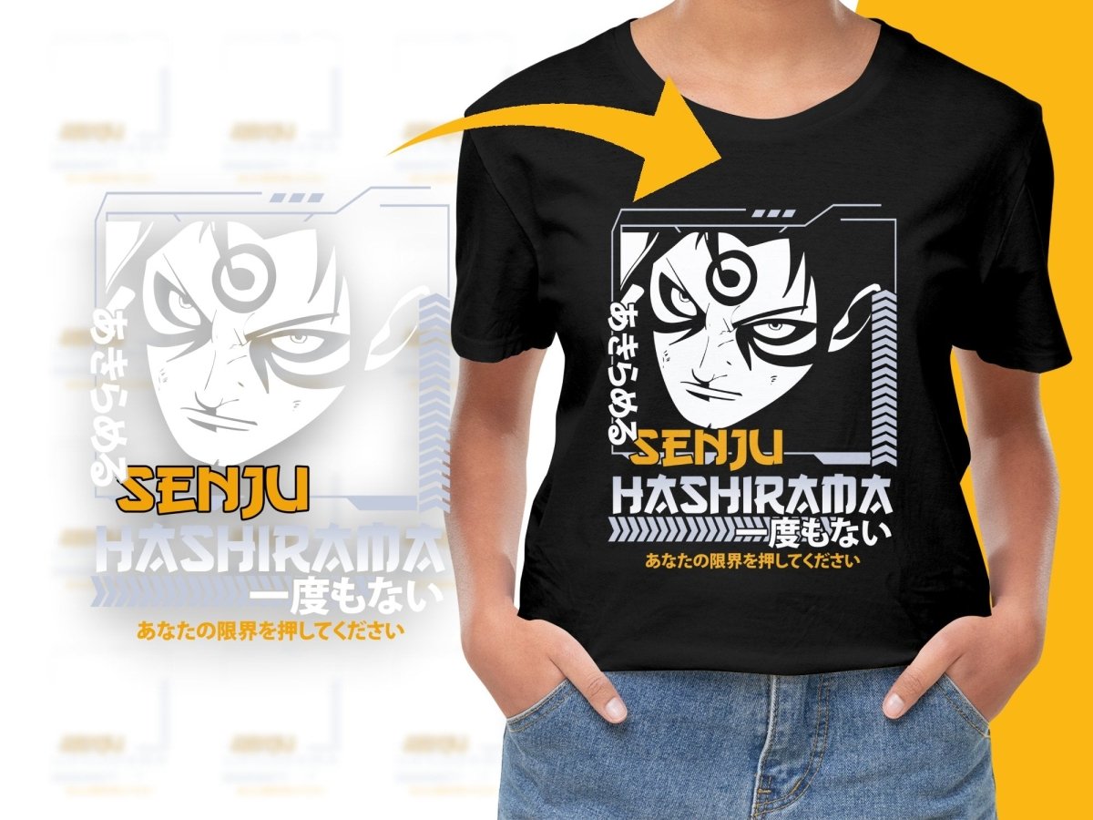 Anime Senju Hashirama Graphic PNG File - Teepew