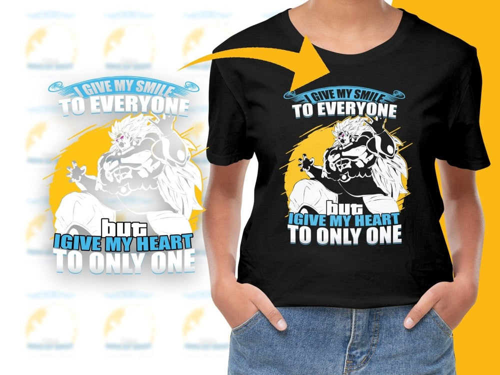 Anime Style PNG File Give My Smile To Everyone Design PNG File - Teepew