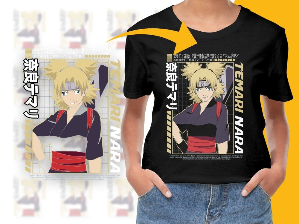 Anime Temari Nara Design Graphic Unisex PNG File - Teepew