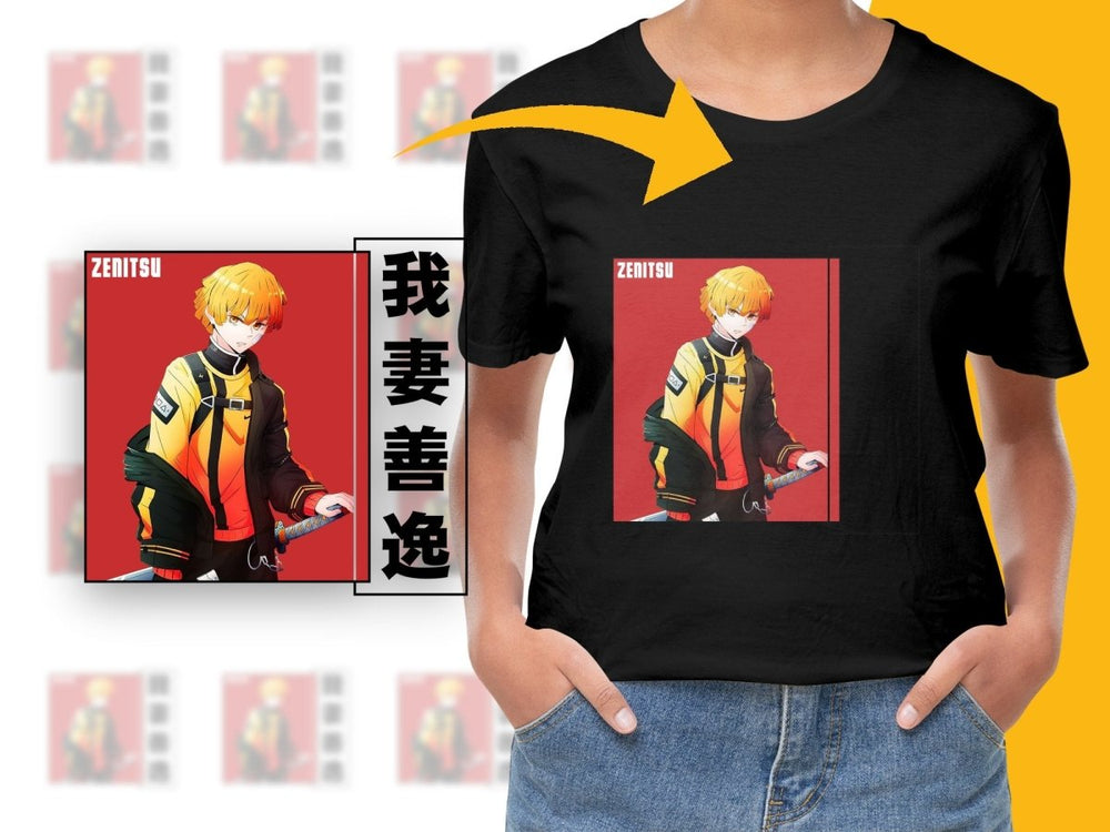 Anime Zenitsu Character PNG File - Teepew