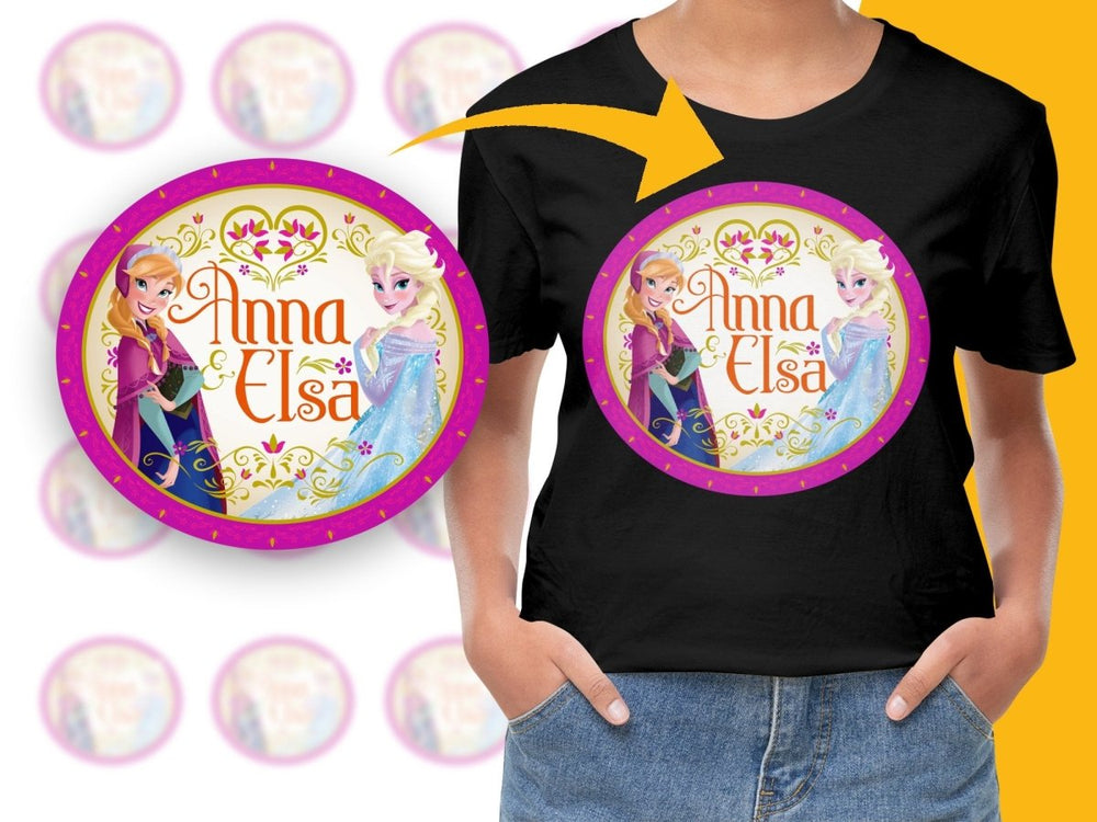 Anna and Elsa Frozen Christmas Graphic PNG File - Teepew