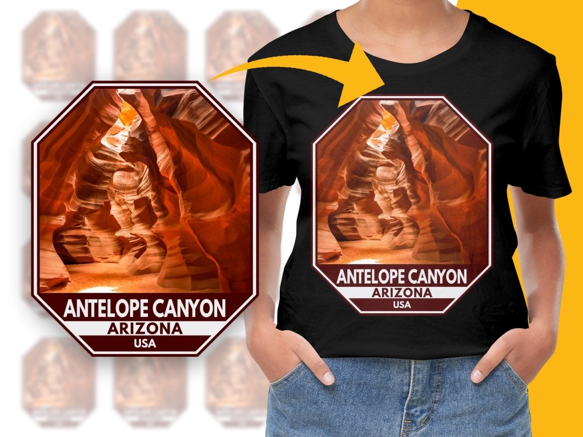 Antelope Canyon Arizona USA Scenic Graphic PNG File - Teepew