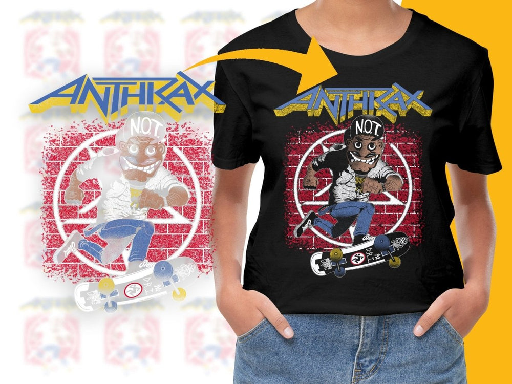 Anthrax Cartoon Design Graphic PNG File - Teepew