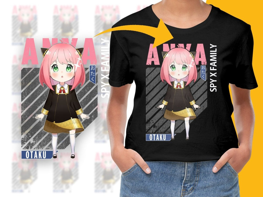 Anya Forger Otaku Anime Character PNG Digital Download - Teepew