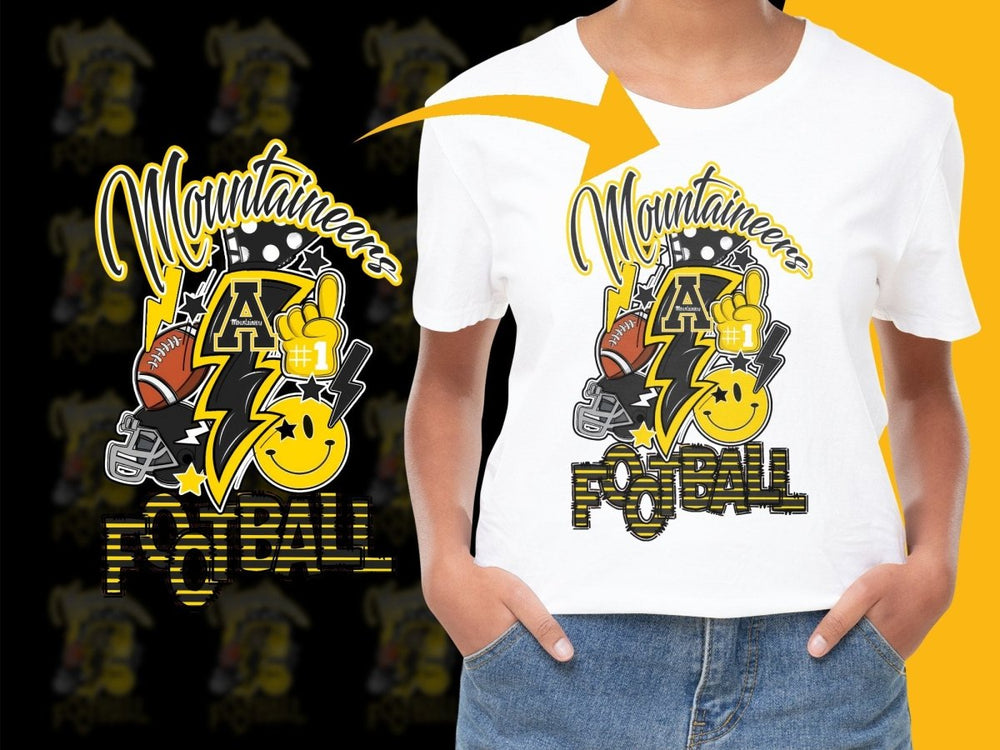 Appalachian State Mountaineers NCAA College PNG File - Teepew