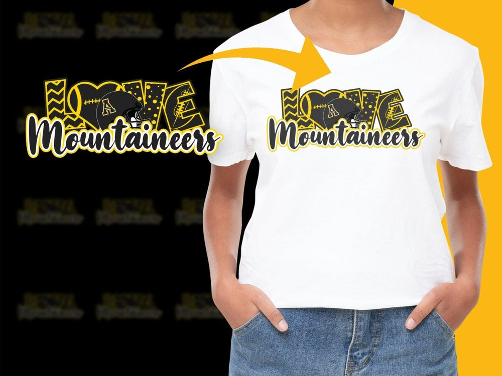Appalachian State Mountaineers NCAA College PNG File - Teepew