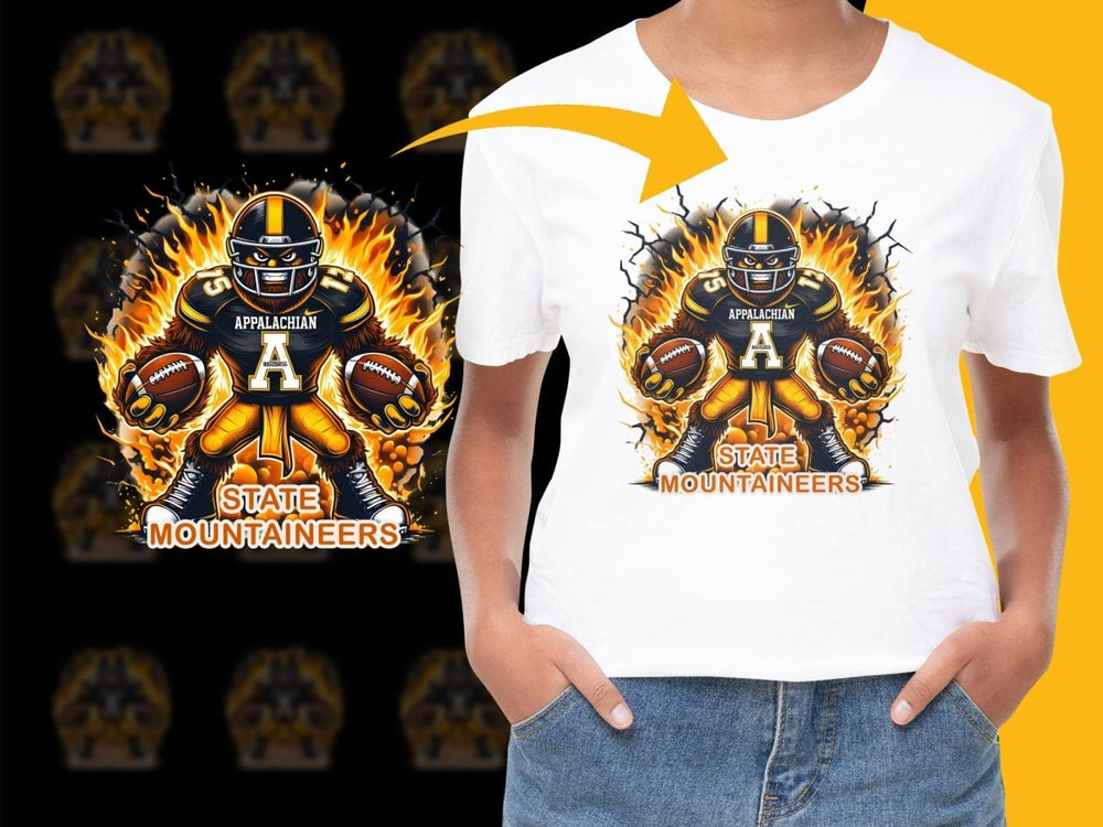 Appalachian State Mountaineers Poster PNG File - Teepew