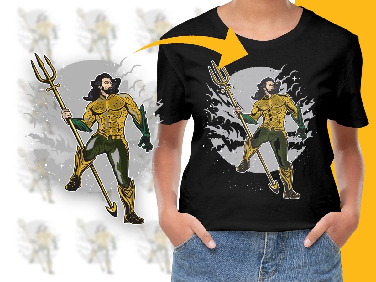 AQUAMAN Popculture PNG File - Teepew