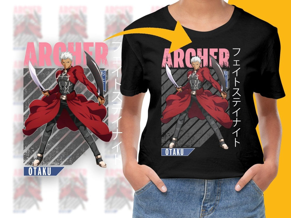 Archer Anime Character PNG File - Teepew