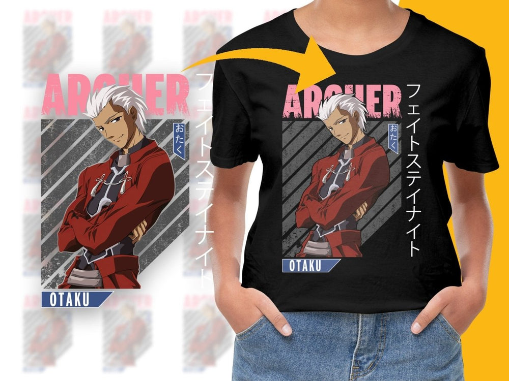 Archer Anime Character PNG File - Teepew