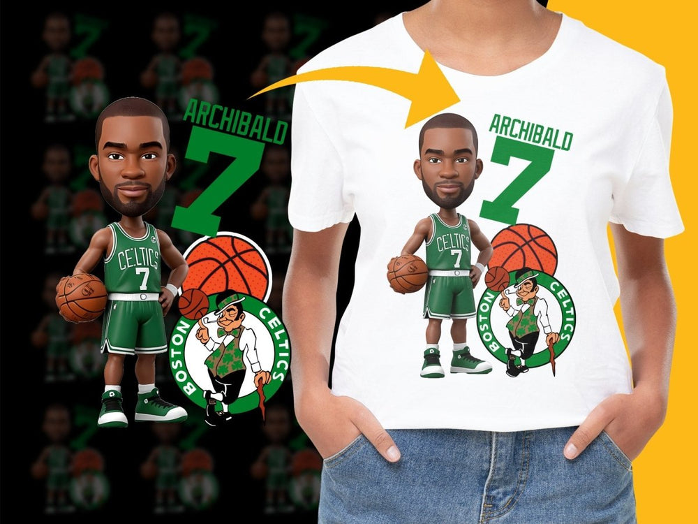 Archibald Boston Celtics Number 7 PNG File - Teepew
