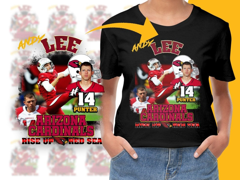 Arizona Cardinals Andy Lee Punter PNG File - Teepew