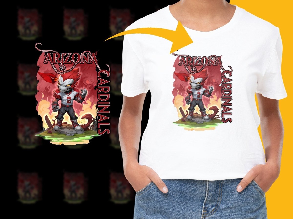 Arizona Cardinals Cool Graphic Print Sports PNG File - Teepew