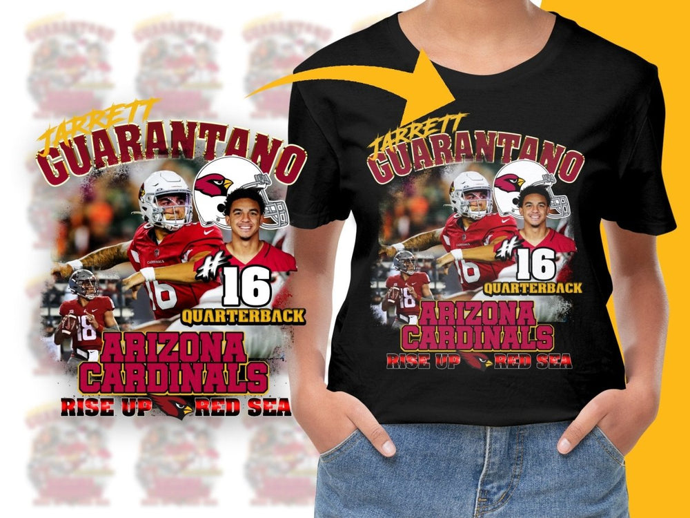 Arizona Cardinals Jarrett Guarantano Quarterback PNG File - Teepew