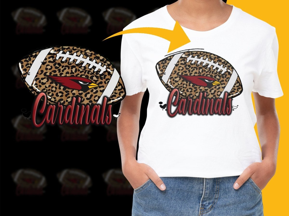 Arizona Cardinals Leopard Print Graphic PNG File - Teepew