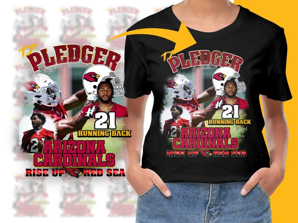 Arizona Cardinals Rise Up Red Sea Running Back PNG File - Teepew