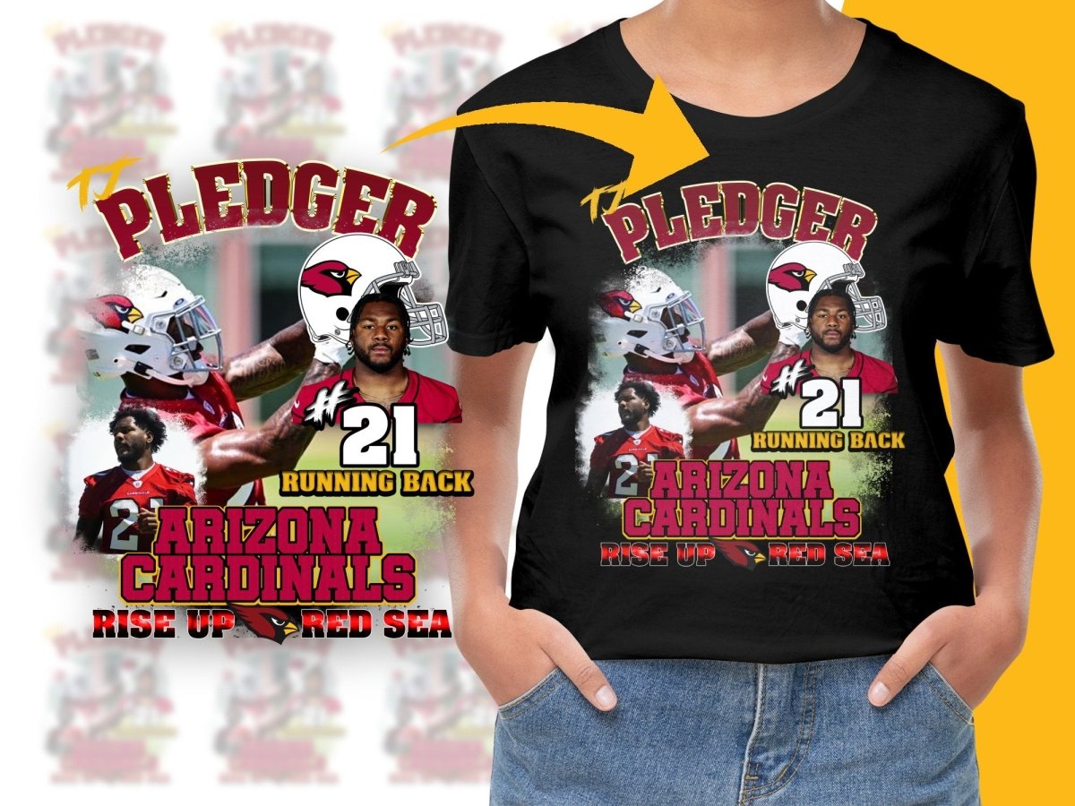 Arizona Cardinals Rise Up Red Sea Running Back PNG File - Teepew