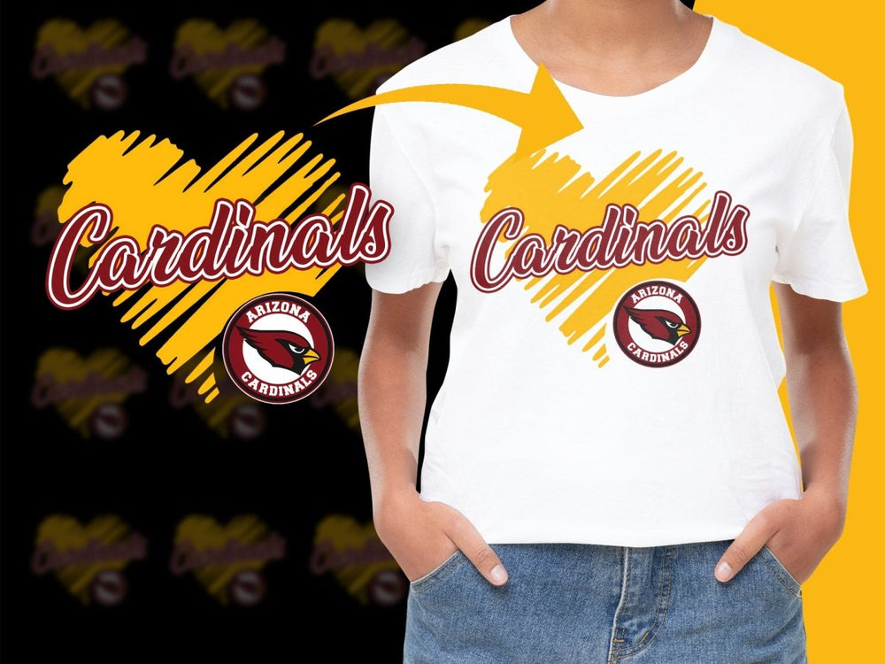 Arizona Cardinals Stylish Logo Design PNG File - Teepew