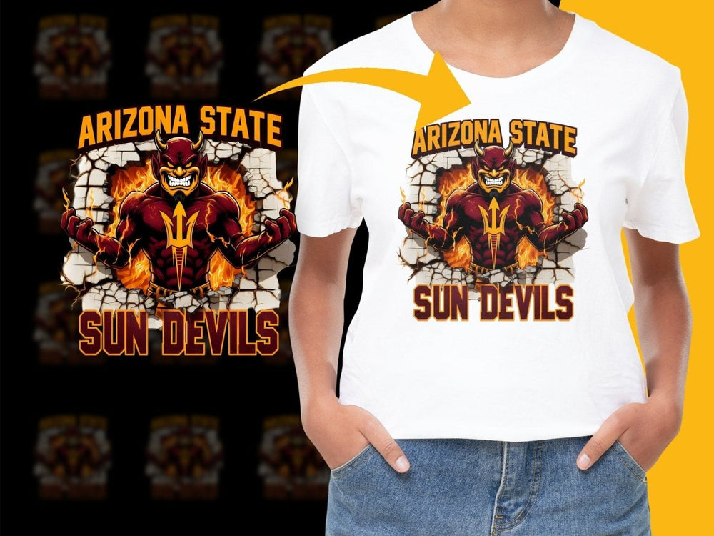 Arizona State Sun Devils Fearsome Mascot PNG Fileproduct - Teepew
