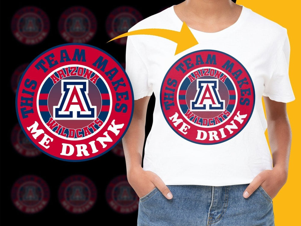 Arizona Wildcats NCAA College PNG File - Teepew