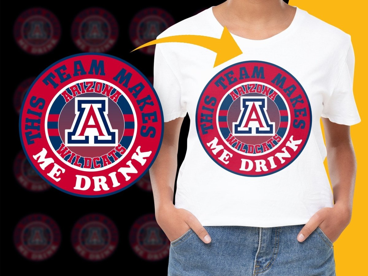 Arizona Wildcats NCAA College PNG File - Teepew