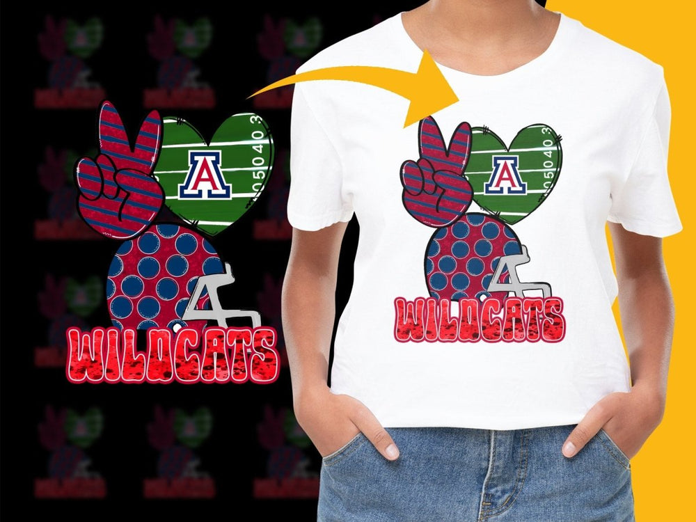 Arizona Wildcats NCAA College PNG File - Teepew