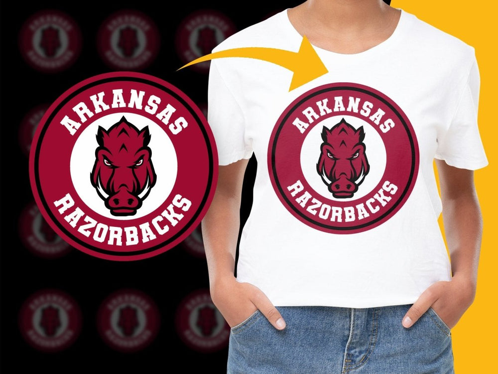 Arkansas NCAA College PNG File - Teepew
