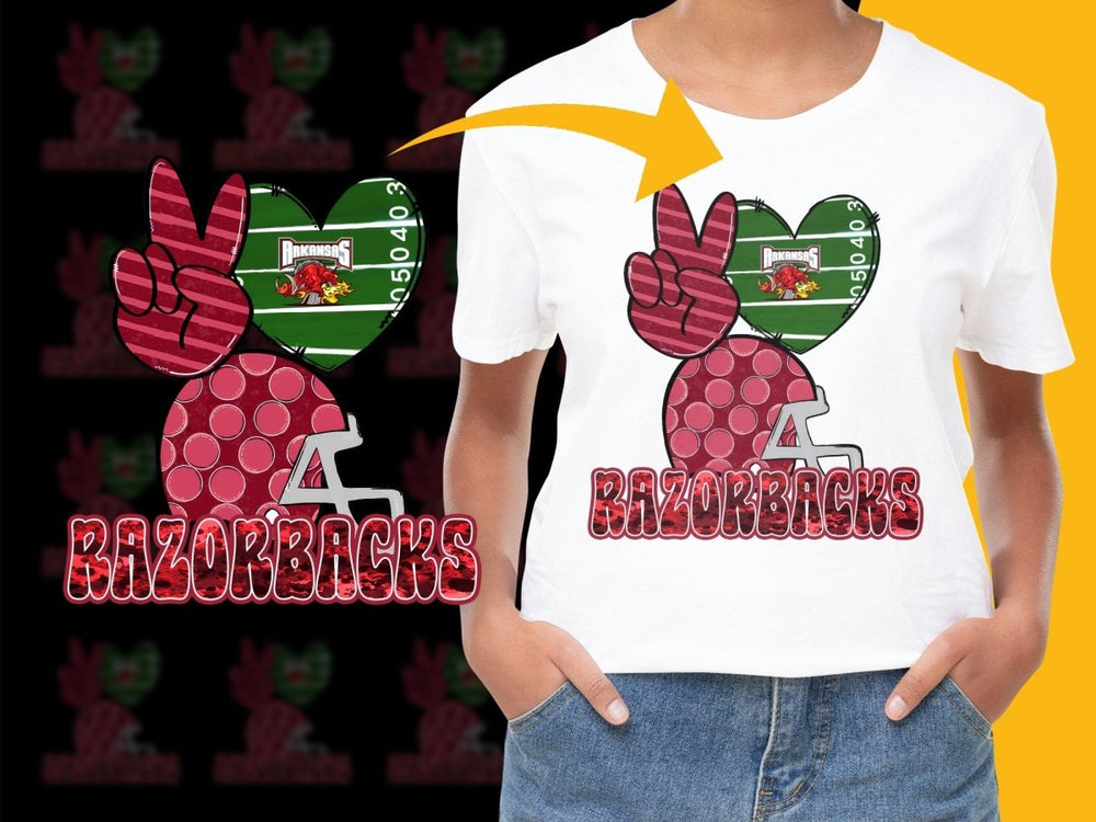 Arkansas Razorbacks NCAA College PNG File - Teepew