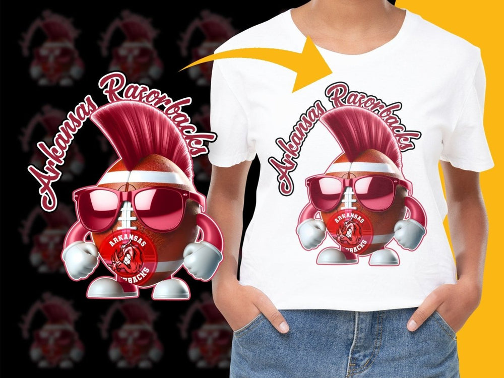 Arkansas Razorbacks NCAA College PNG File - Teepew