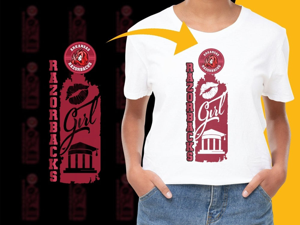 Arkansas Razorbacks NCAA College PNG File - Teepew