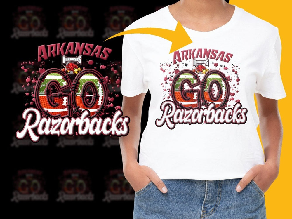 Arkansas Razorbacks NCAA College PNG File - Teepew