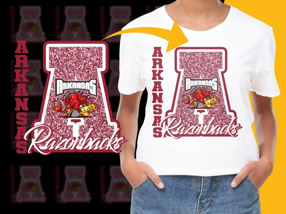 Arkansas Razorbacks NCAA College PNG File - Teepew