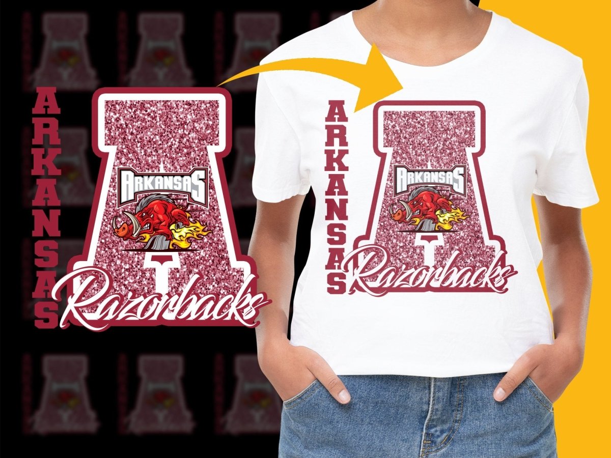 Arkansas Razorbacks NCAA College PNG File - Teepew