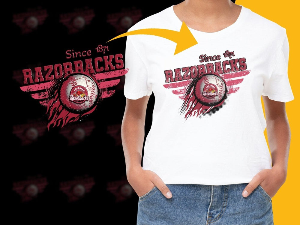 Arkansas Razorbacks NCAA College PNG File - Teepew