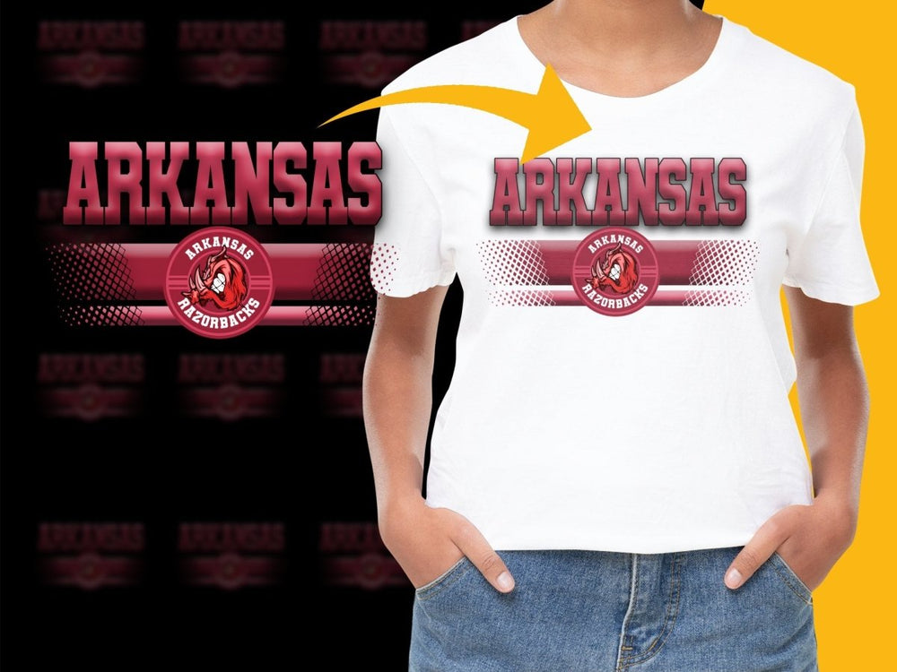 Arkansas Razorbacks NCAA College PNG File - Teepew