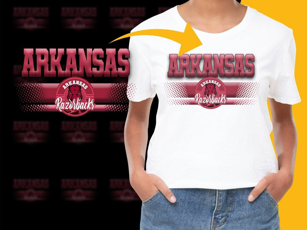 Arkansas Razorbacks NCAA College PNG File - Teepew